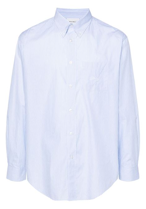 Camicia la chemise rayée in celeste Drole De monsieur - uomo DRÔLE DE MONSIEUR | PERMSH171CO151LBE